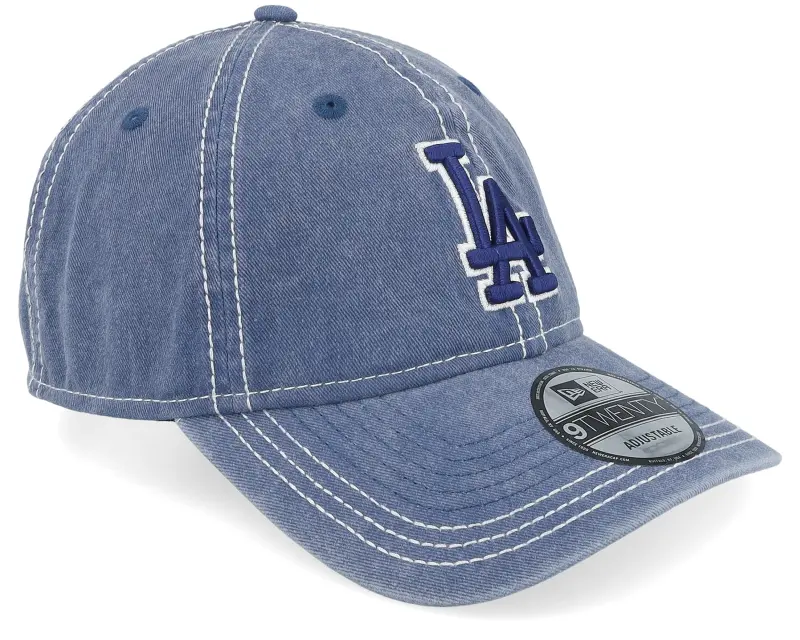 New Era Los Angeles Dodgers Washed Contrast 9TWENTY Royal Dad Cap online