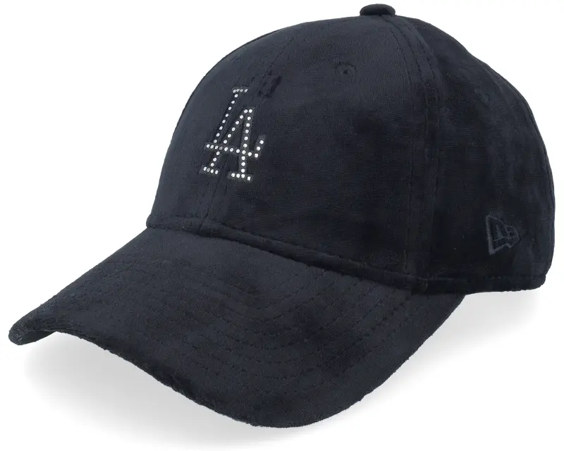 New Era Los Angeles Dodgers Womens Diamante Velour 9FORTY Black Adjustable online