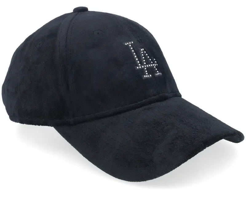 New Era Los Angeles Dodgers Womens Diamante Velour 9FORTY Black Adjustable online
