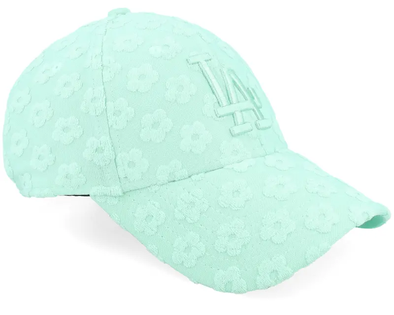 New Era Los Angeles Dodgers Womens Floral Towelling 9FORTY Palm Green Adjustable online
