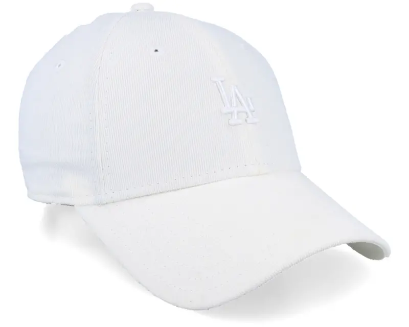 New Era Los Angeles Dodgers Womens Mini Cord Logo 9FORTY White Adjustable online