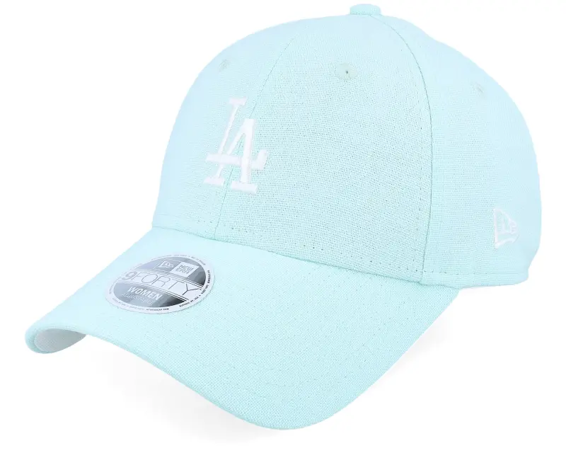 New Era Los Angeles Dodgers Womens MLB Linen 9FORTY Mint Adjustable online
