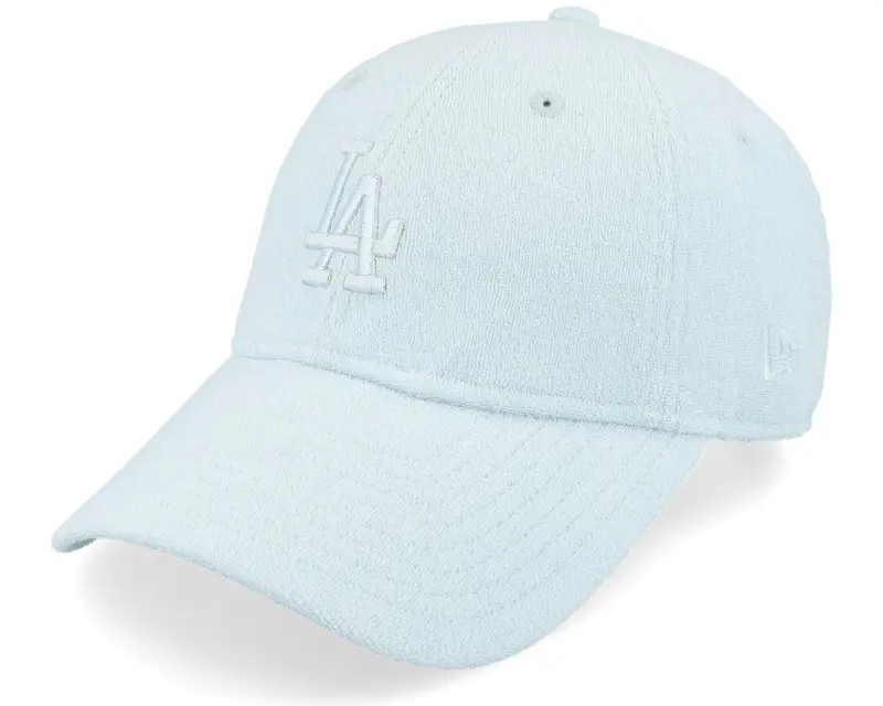 New Era Los Angeles Dodgers Womens Towelling 9TWENTY Pale Blue/Pale Blue Adjustable online