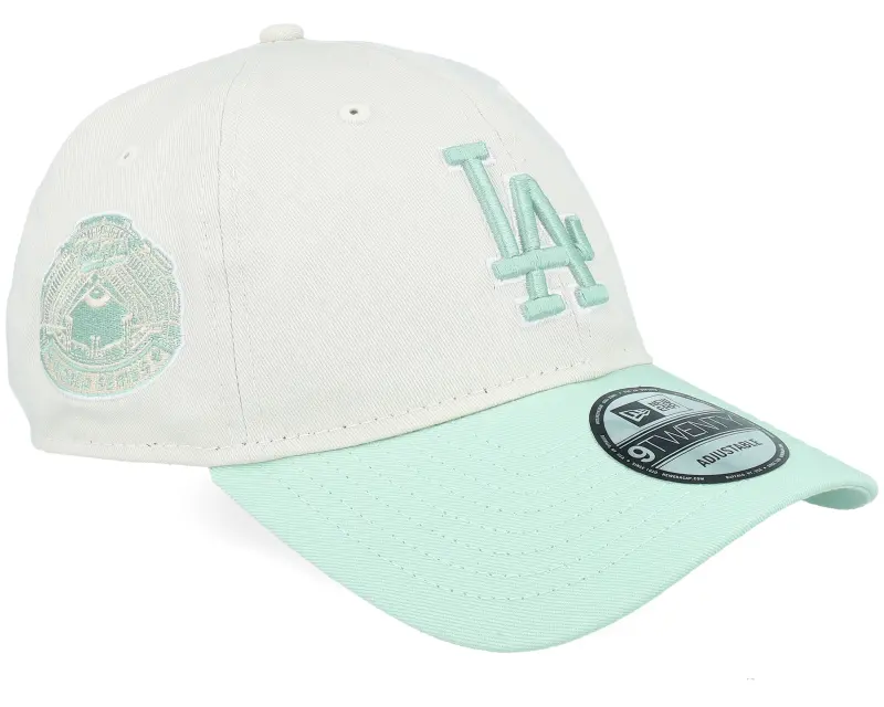New Era Los Angeles Dodgers World Series 9TWENTY Ivory/Mint Dad Cap online