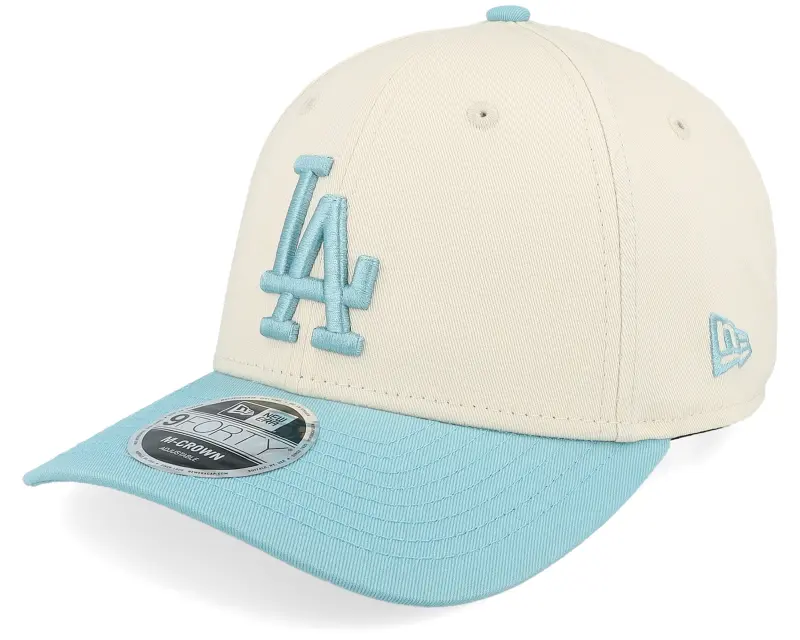 New Era Los Angeles Dodgers World Series Patch 9FORTY Mc Light Terracotta/Light Blue Adjustable online