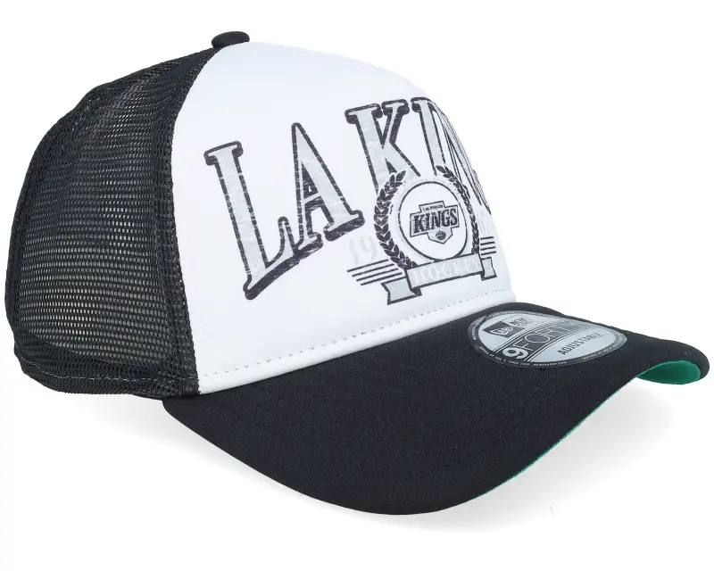 New Era Los Angeles Kings 9FORTY White/Black A-frame Trucker online