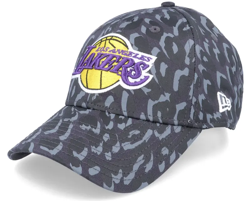 New Era Los Angeles Lakers All Over Camo 9FORTY Black Camo Adjustable online