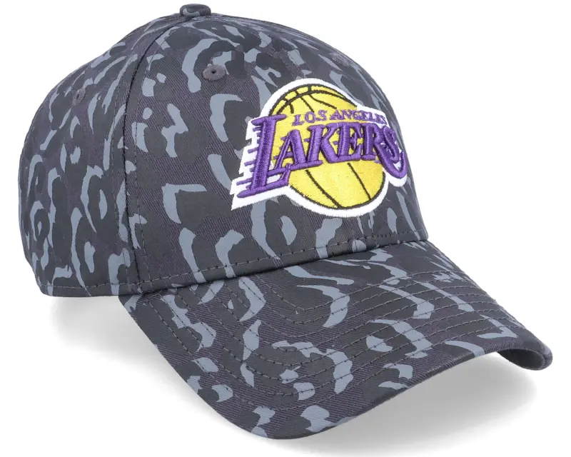 New Era Los Angeles Lakers All Over Camo 9FORTY Black Camo Adjustable online