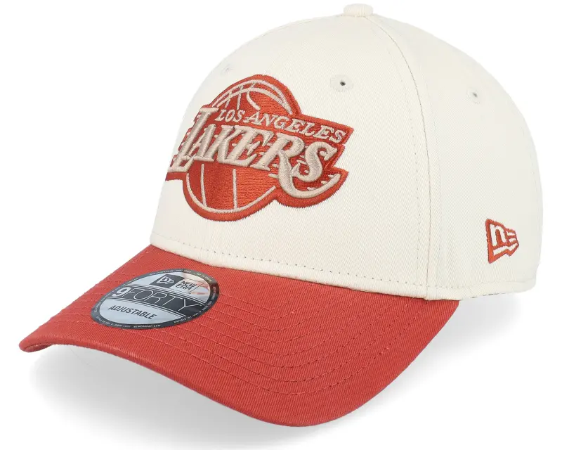 New Era Los Angeles Lakers Colour Block 9FORTY Stone/Copper Adjustable online