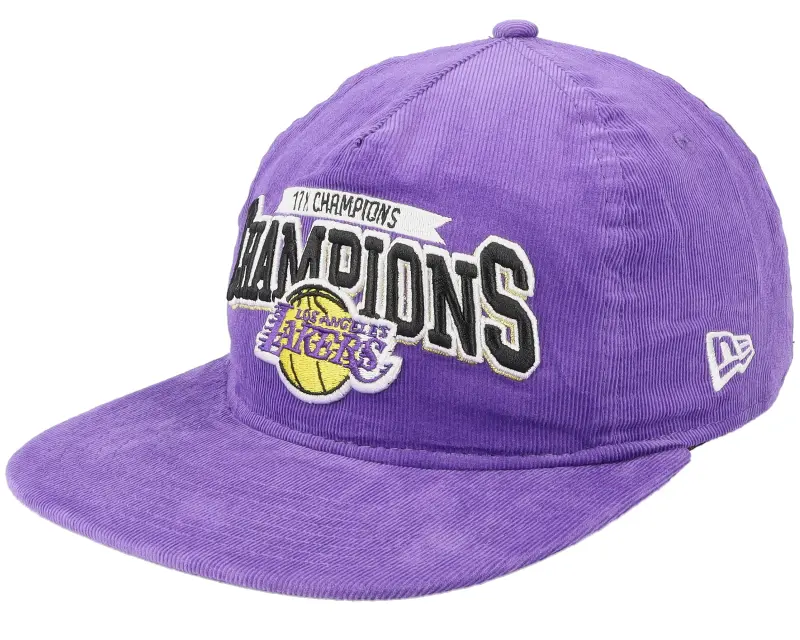 New Era Los Angeles Lakers League Champions Golfer Purple Snapback online