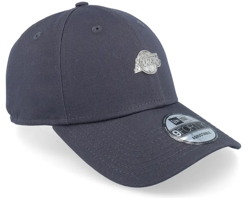 New Era Los Angeles Lakers Metallic Pin 9FORTY Grey Adjustable online