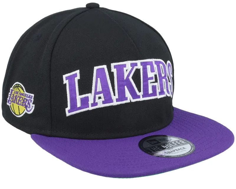 New Era Los Angeles Lakers NBA Golfer Black/Purple Snapback online