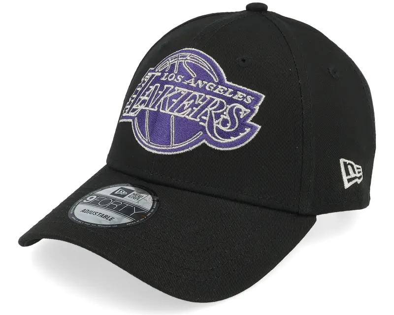 New Era Los Angeles Lakers NBA Metallic 9FORTY Black Adjustable online