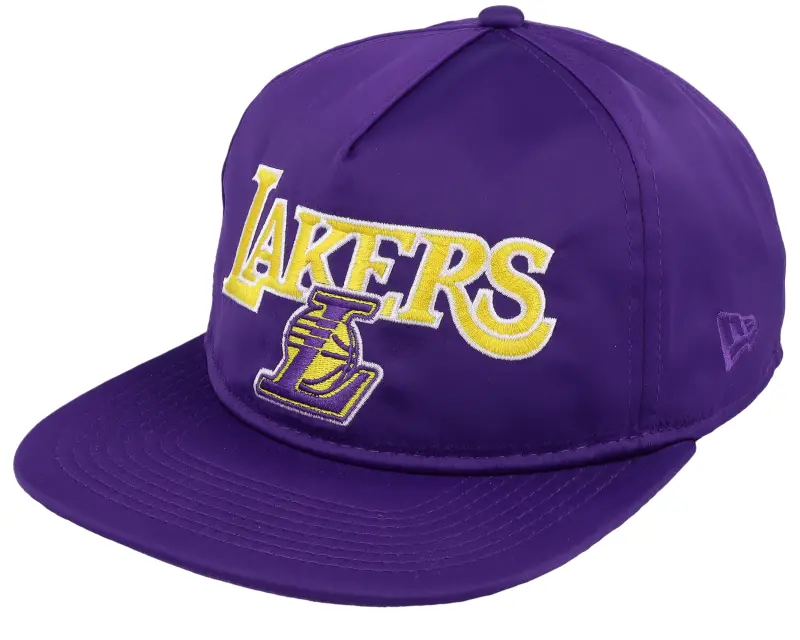 New Era Los Angeles Lakers NBA Patch Retro Golfer True Purple/Yellow Snapback online