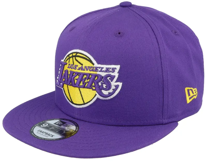 New Era Los Angeles Lakers NBA Rear Logo 9FIFTY Purple Snapback online