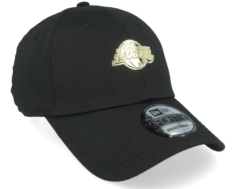 New Era Los Angeles Lakers Pin 9FORTY Black Adjustable online