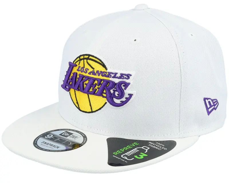 New Era Los Angeles Lakers Repreve 9FIFTY White Snapback online
