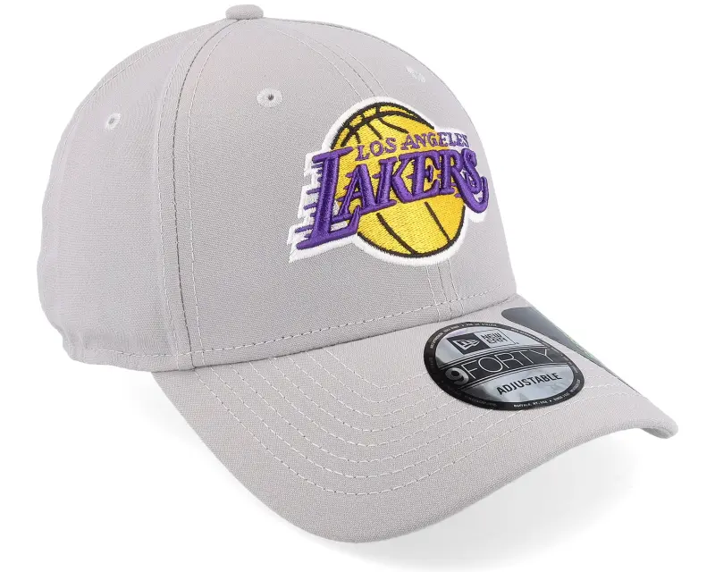 New Era Los Angeles Lakers Repreve 9FORTY Gray Adjustable online