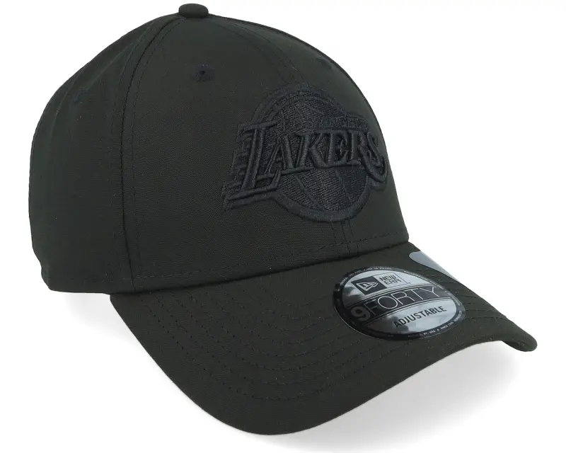 New Era Los Angeles Lakers Repreve Outline 9FORTY Black/Black Adjustable online
