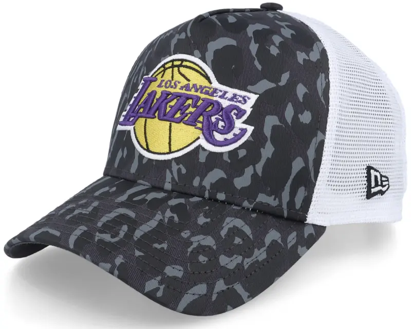 New Era Los Angeles Lakers Seasonal Black Camo Trucker online