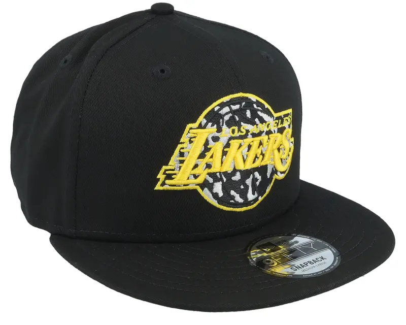 New Era Los Angeles Lakers Seasonal Infill 9FIFTY Black Snapback online