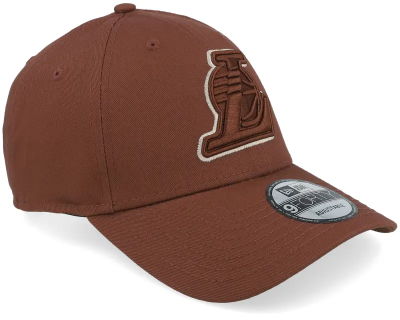 New Era Los Angeles Lakers Team Outline 9FORTY Brown Adjustable online