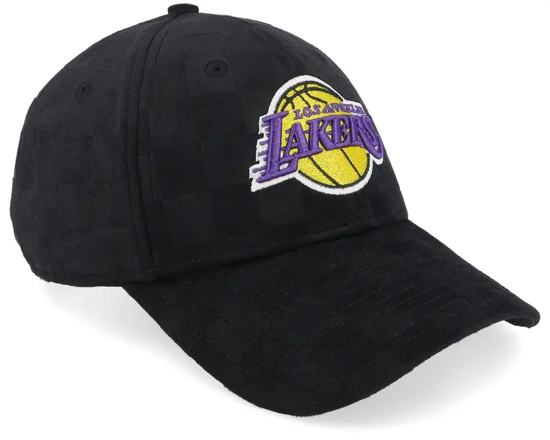 New Era Los Angeles Lakers Tonal Check 9FORTY Black Adjustable online