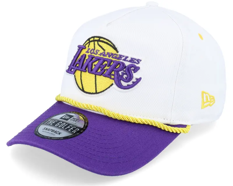 New Era Los Angeles Lakers Washed NBA Golfer White/Purple Adjustable online