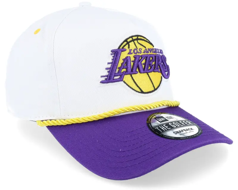 New Era Los Angeles Lakers Washed NBA Golfer White/Purple Adjustable online