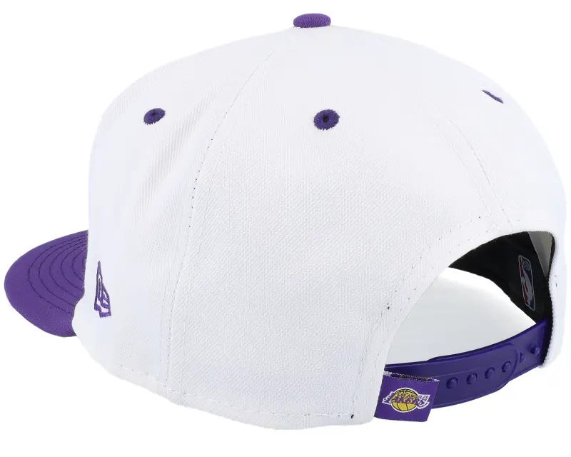 New Era Los Angeles Lakers White Crown 9FIFTY White/Purple Snapback online