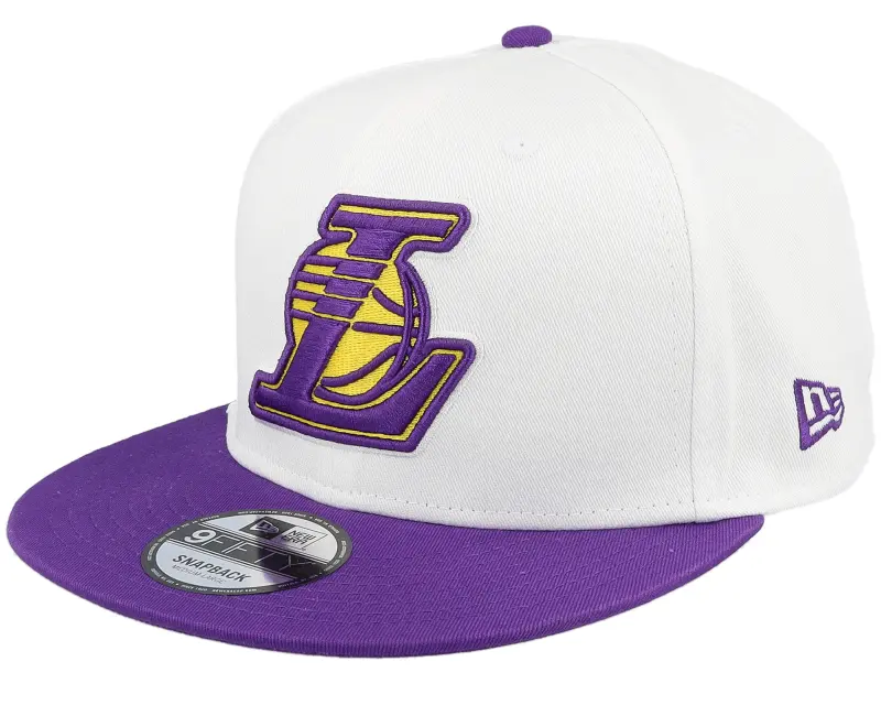 New Era Los Angeles Lakers White Crown Patches 9FIFTY Lo White Snapback online