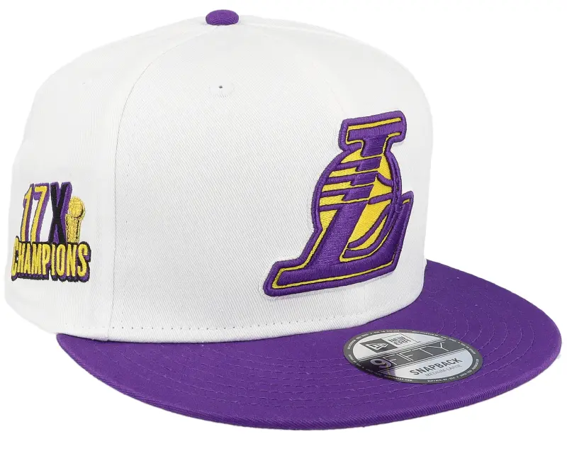 New Era Los Angeles Lakers White Crown Patches 9FIFTY Lo White Snapback online