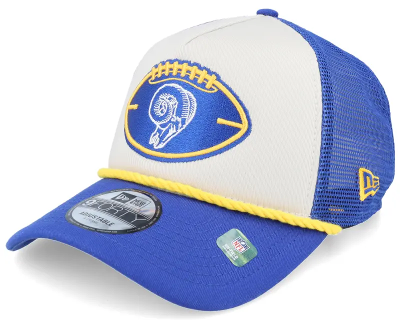 New Era Los Angeles Rams Nfl24 Sideline His 9FORTY A-frame Trucker online