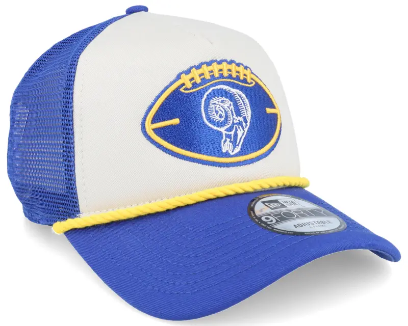 New Era Los Angeles Rams Nfl24 Sideline His 9FORTY A-frame Trucker online
