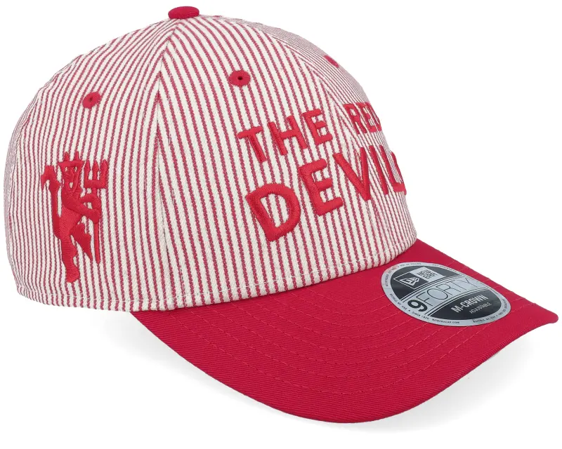 New Era Manchester United Pinstripe 9FORTY Mc Scarlet Adjustable online