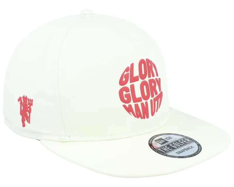 New Era Manchester United Puff Print Golfer White Snapback online