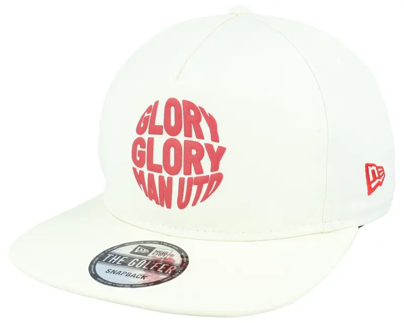 New Era Manchester United Puff Print Golfer White Snapback online