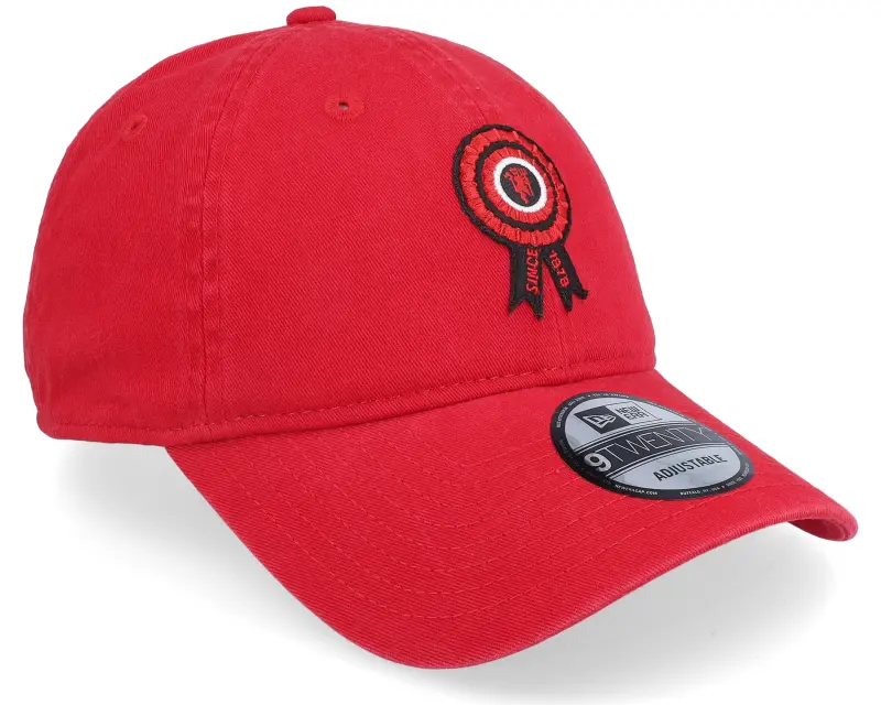 New Era Manchester United Rosette 9TWENTY Red Dad Cap online