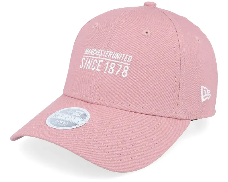 New Era Manchester United Seasonal Womens 9FORTY Pink/White Adjustable online
