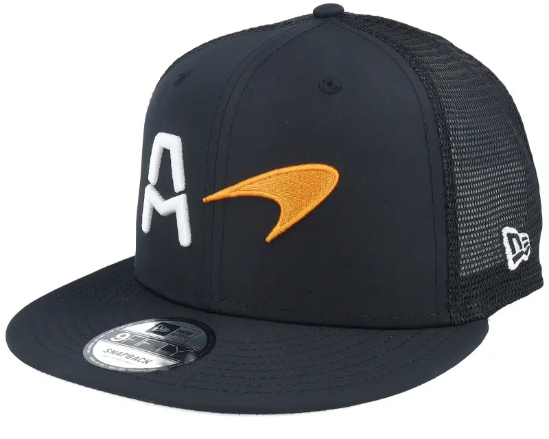New Era McLaren Arrow Indycar Essentials 9FIFTY Black Trucker online