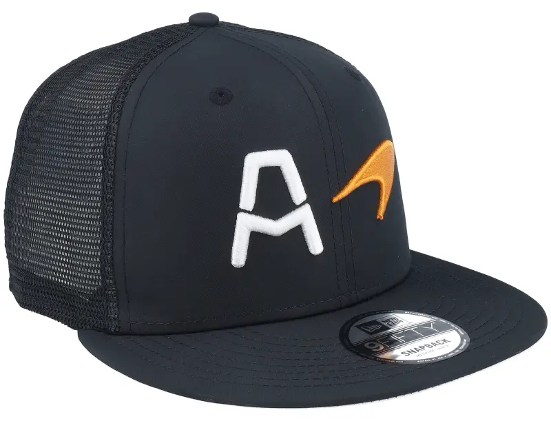 New Era McLaren Arrow Indycar Essentials 9FIFTY Black Trucker online