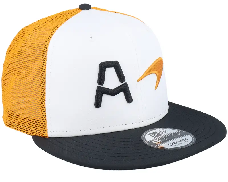New Era McLaren Arrow Indycar Essentials 9FIFTY White/Orange Trucker online