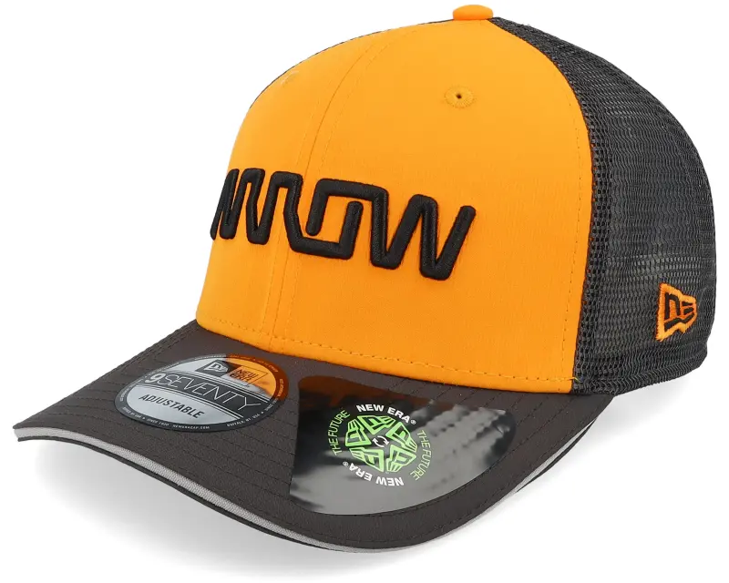 New Era McLaren Arrow Indycar Team 9SEVENTY Papaya/Grey Trucker online