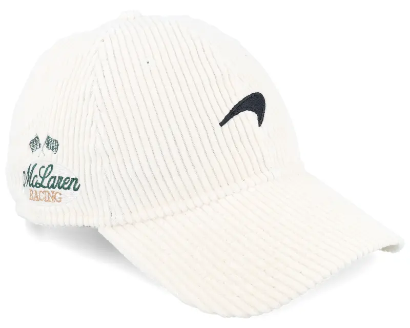 New Era McLaren F1 25 Cord 9TWENTY Off White Dad Cap online