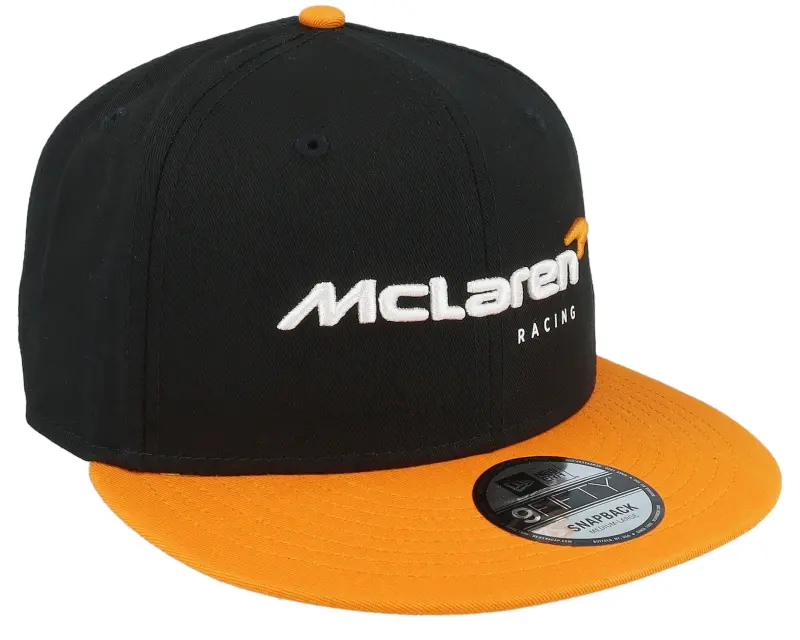 New Era McLaren F1 Essentials 9FIFTY Black/Orange Snapback online