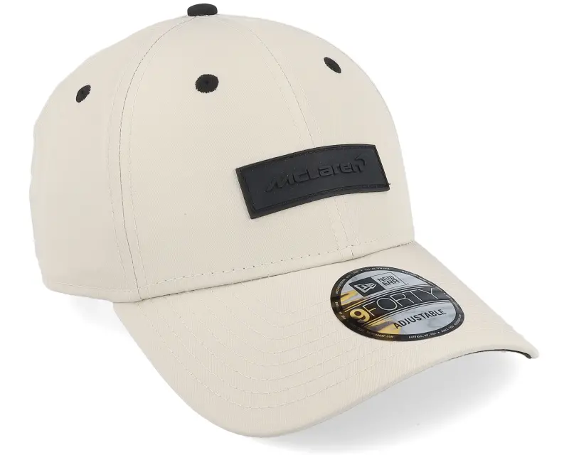 New Era McLaren F1 Rubber Patch 9FORTY Stone Adjustable online