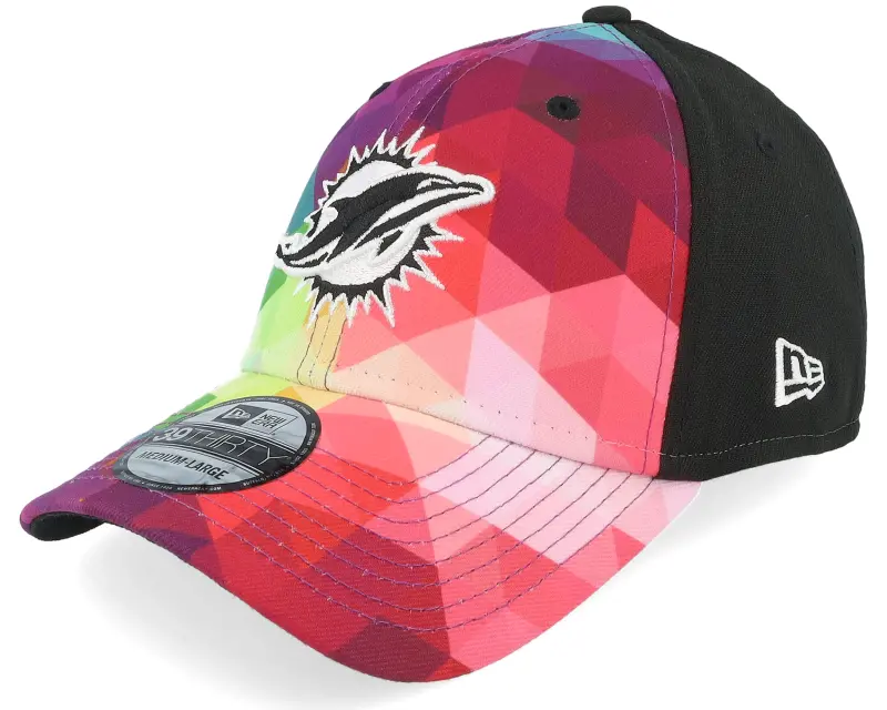 New Era Miami Dolphins 39THIRTY NFL Crucial Catch 23 Multi/Black Flexfit online