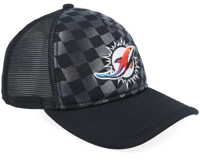 New Era Miami Dolphins Gradient Raceway Black Trucker online