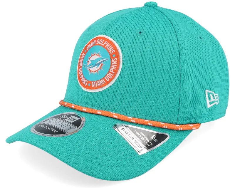 New Era Miami Dolphins Nfl24 Sideline 9SEVENTY Teal Adjustable online