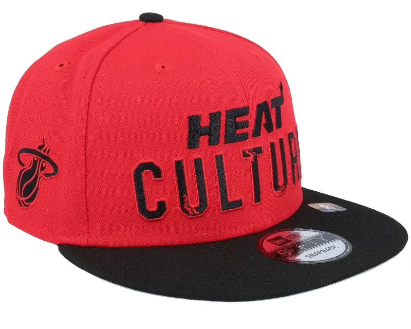 New Era Miami Heat NBA24 City Edition 9FIFTY Red/Black Snapback online